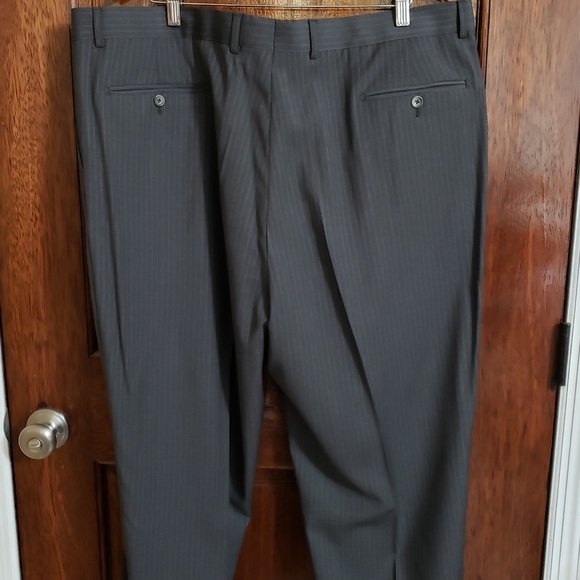 Joseph & Feiss Two Button Charcoal Pinstripe Suit - Picture 6 of 8